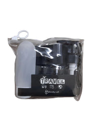 TRAVEL CLOUDY LIFE BOTTLE BLACK (4 PCS)