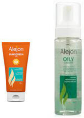 ALEJON SUNSCREEN GEL+OILY SKIN CLEANSER 200ML OFFER