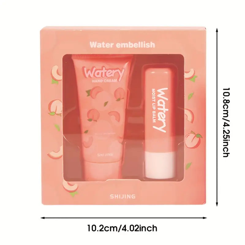 SHEIN WATER EMBELLISH LIP BALM+HAND CREAM