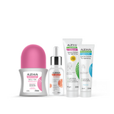 AZHA BOX (ROLL ON+BODY LOTION+C SERUM+CREAM)