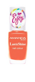 Amanda neon orange 610 Last & Shine Nail polish 12ml