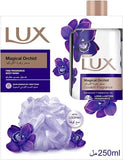LUX MAGICAL ORCHID WITH LOOFAH 250ML