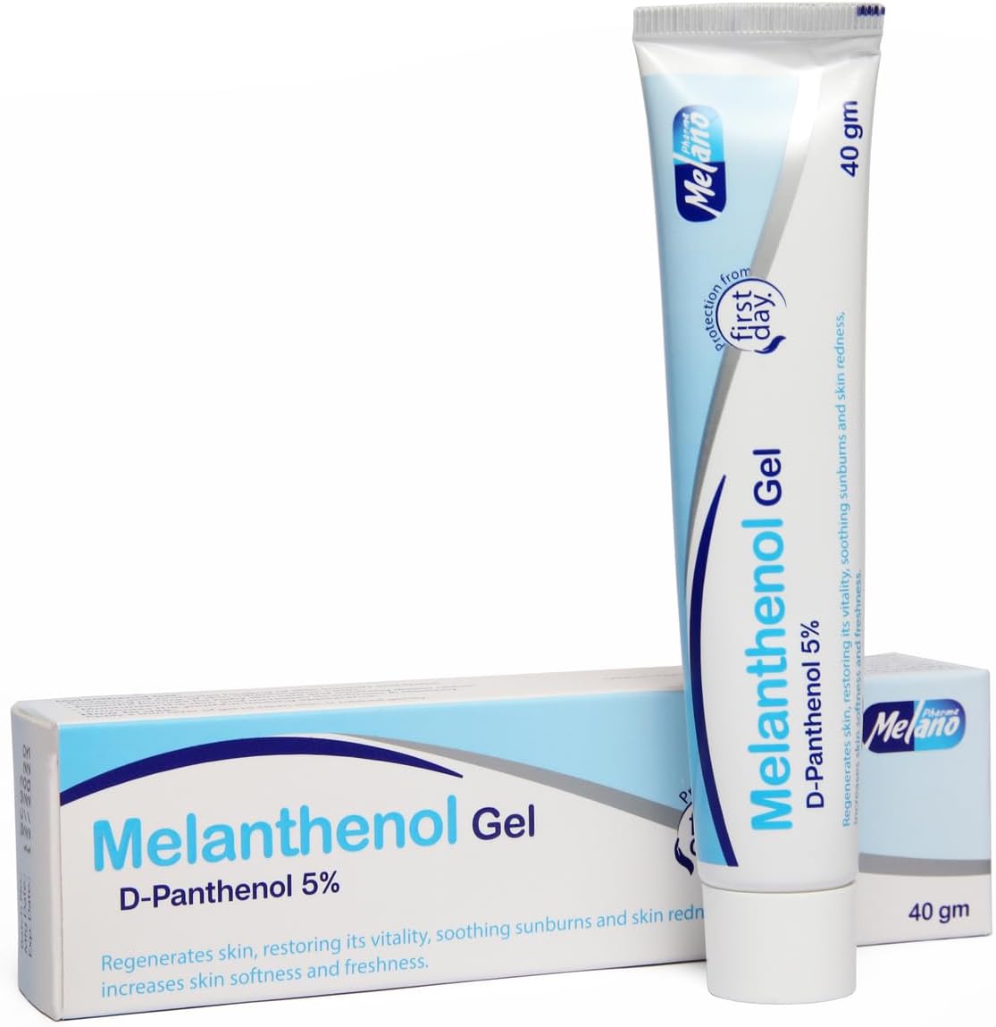 MELANTHENOL GEL D-PANTHENOL 5% SKIN MOISTURISING GEL 40GM