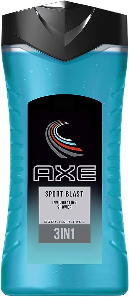 AXE SPORT BLAST INVIGORATING SHOWER BODY/ HAIR / FACE 3IN1 250ML
