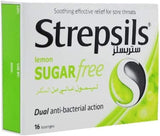 Strepsils Lemon Sugar Free 16 Lozenges