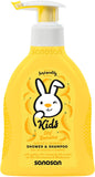 SANOSAN SHOWER & SHAMPOO KIDS BANANA 200ML