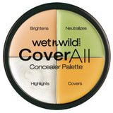 WET AND WILD COVERALL CONCEALER PALETE 6.5G