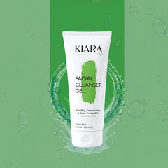 KIARA MINI FACIAL CLEANSER GEL FOR OILY&COMBINATION ACNE PRONE SKIN 100ML