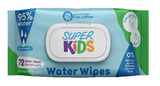 SUPER KIDS WATER WIPES 72 WIPE