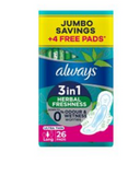 ALWAYS ULTRA THIN 3 IN 1- LONG 26PADS