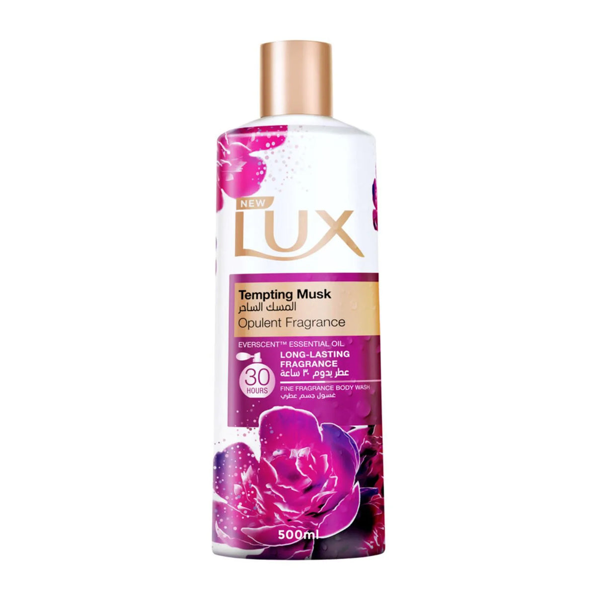 LUX BODY WASH TEMPTING MUSK 500ML