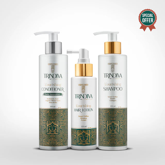 TRINDIVA HAIR CARE GREEN COFFEE KIT