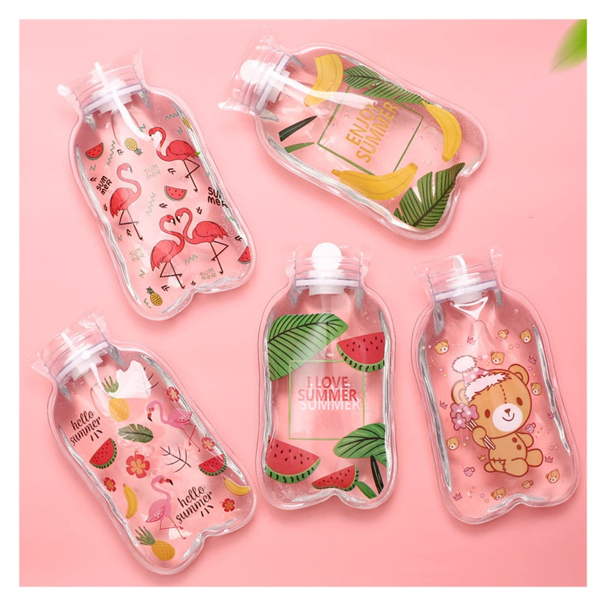 قربه مياه شفافه حجم صغير اشكال