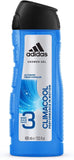 ADIDAS CLIMACOOL PERFORMANCE IN MOTION BODY, HAIR & FACE SHOWER GEL 400 ML