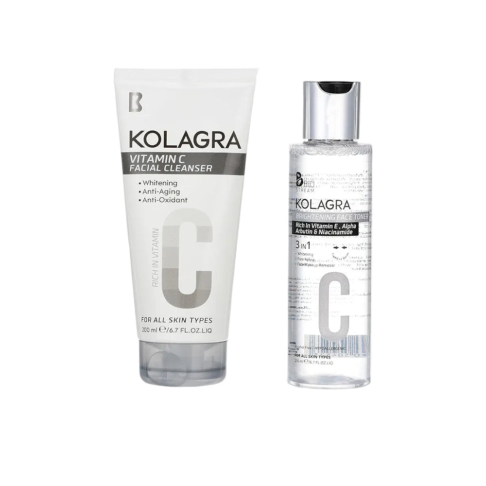 KOLAGRA FACIAL CLEANCER + TONER OFFER