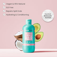 HAIR BURST SHAMPOO AVOCADO & COCONUT FOR ALL HAIR TYPES 350ML