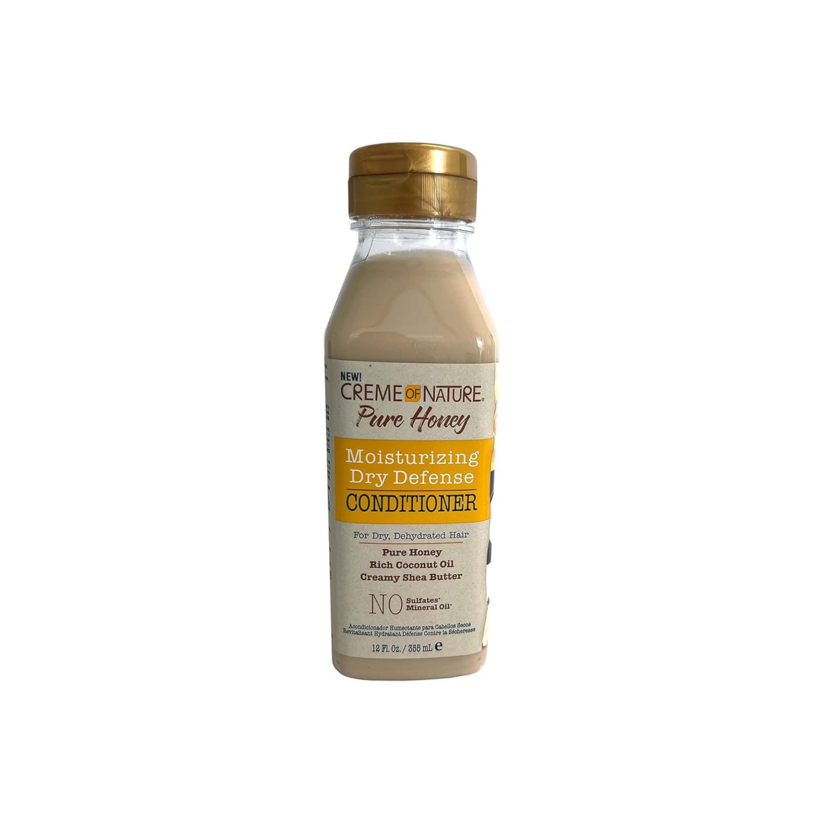 CREME OF NATURE PURE HONEY DRY DEFENSE CONDITIONER RICH COCONUT OIL 355ML