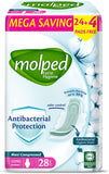 MOLPED EXTRA HYGIENE ECO PACK LONG 28 PADS