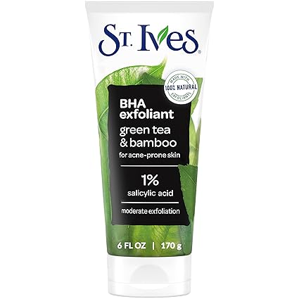 St.Ives Blackhead Clearing Green Tea & Bamboo Face Scrub 170G