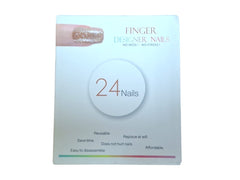 SHEIN FINGER DESIGNER NAILS (24)