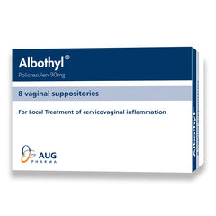 ALBOTHYL 8 VAGINAL SUPPOSITORIES