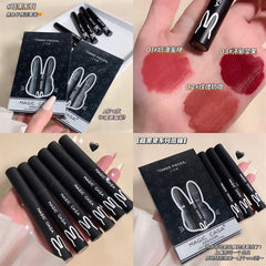 SHEIN MAGIC CASA THREE PIECES BLACK RABBIT LIPSTICK SET