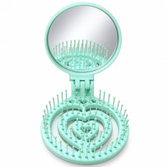 EKLIPS MINI HAIR BRUSH WITH MIRROR