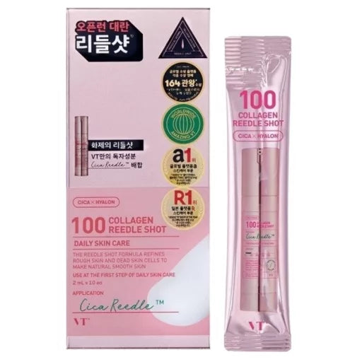VT Cosmetics Collagen 100 Reedle Shot 2mlx10