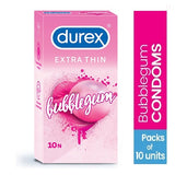 DUREX EXTRA THIN BUBBLEGUM 10N