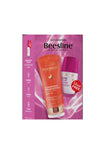 BEESLINE ULTRASCREEN CREAM INVISIBLE SUNFILTER SPF 50 + WHITENING ROLL-ON DEODORANT COTTON CANDY