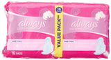 ALWAYS MAXI THICK 16 PADS FOR SENSITIVE SKIN