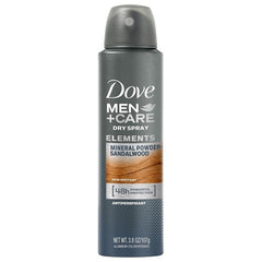 Dove Deo Spray Men Min.Powder+Sandalwood 250ml