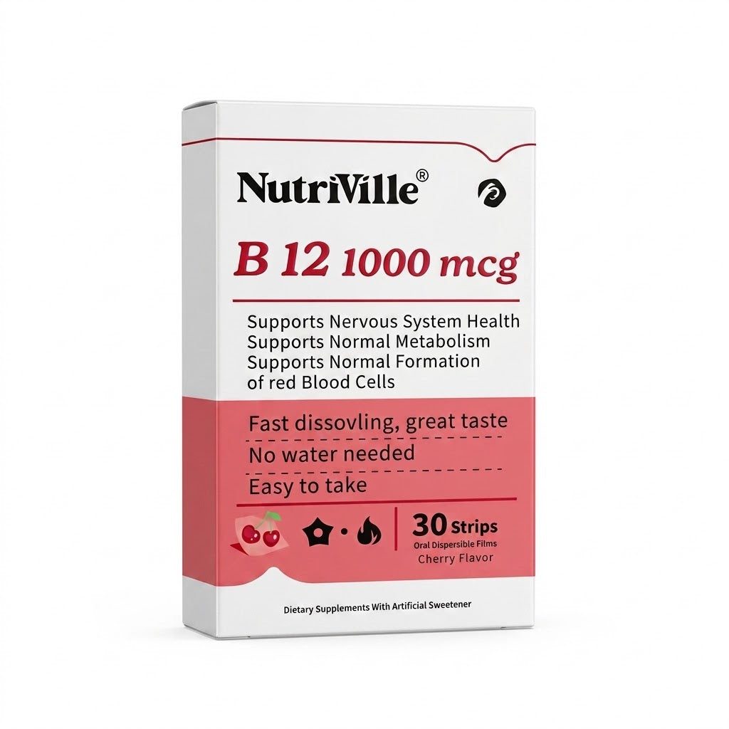NUTRIVILLE B 12 1000 MCG 30 STRIPS