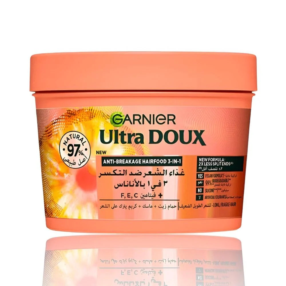 Garnier Ultra Doux Hair Mask 3 In 1 With Pineapple 390ml