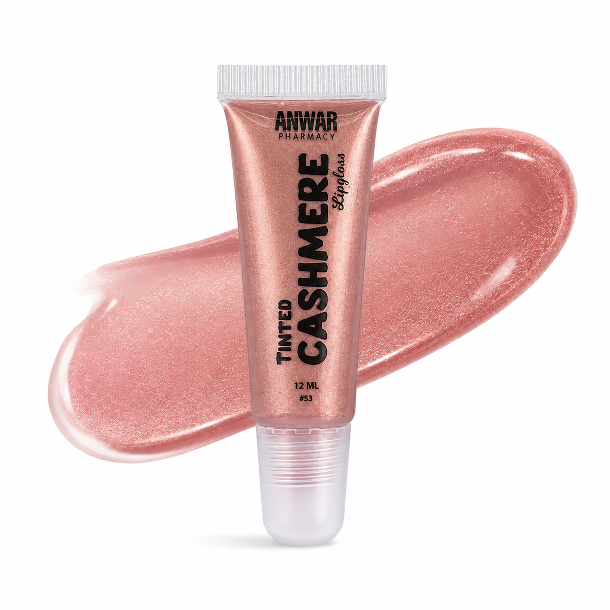 Anwar Lip Gloss Tinted Cashmere 12ml - ملمع شفاه أنور 12 مل