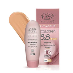 EVA SKIN CLINIC COLLAGEN BB CREAM MEDIUM SPF25 50ML