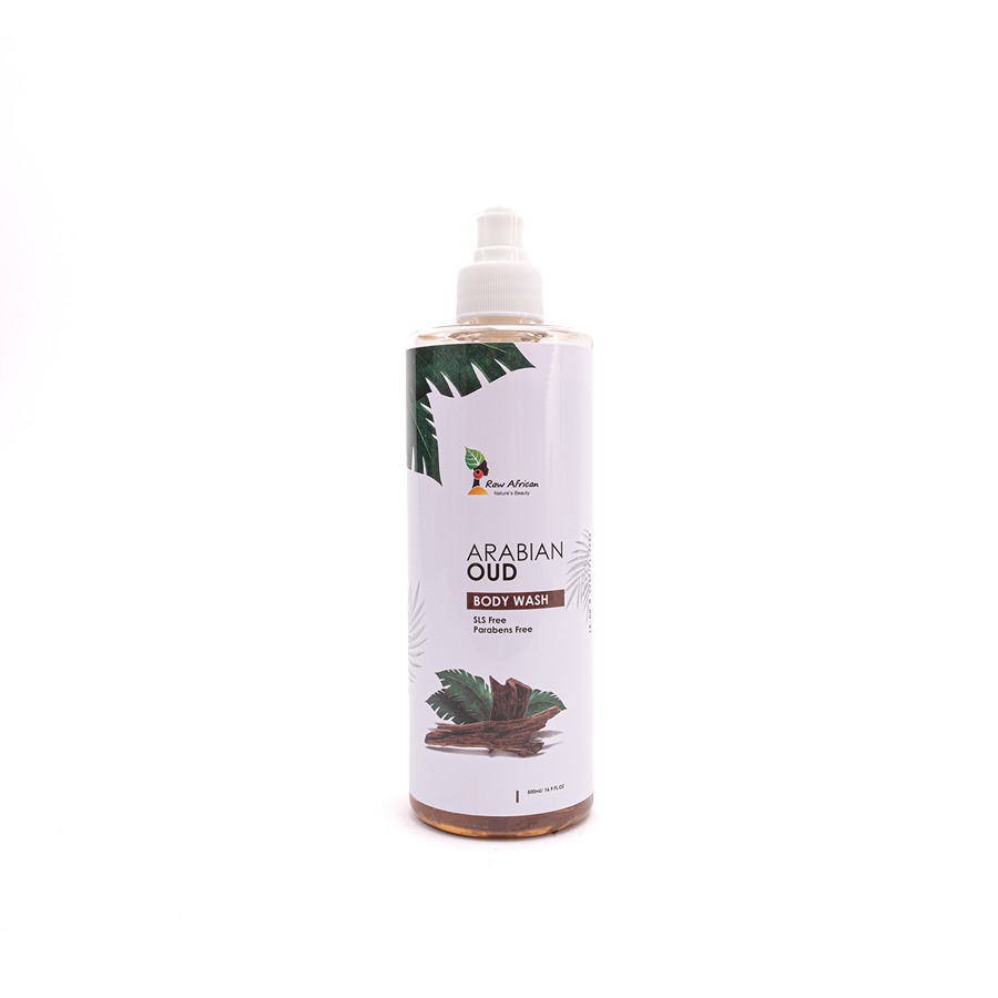 RAW AFRICAN BODY WASH ARABIAN OUD 500ML