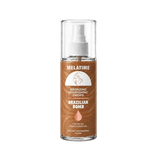 MELATIME BRAZILIAN BOMB instant shimmering glow 150ml