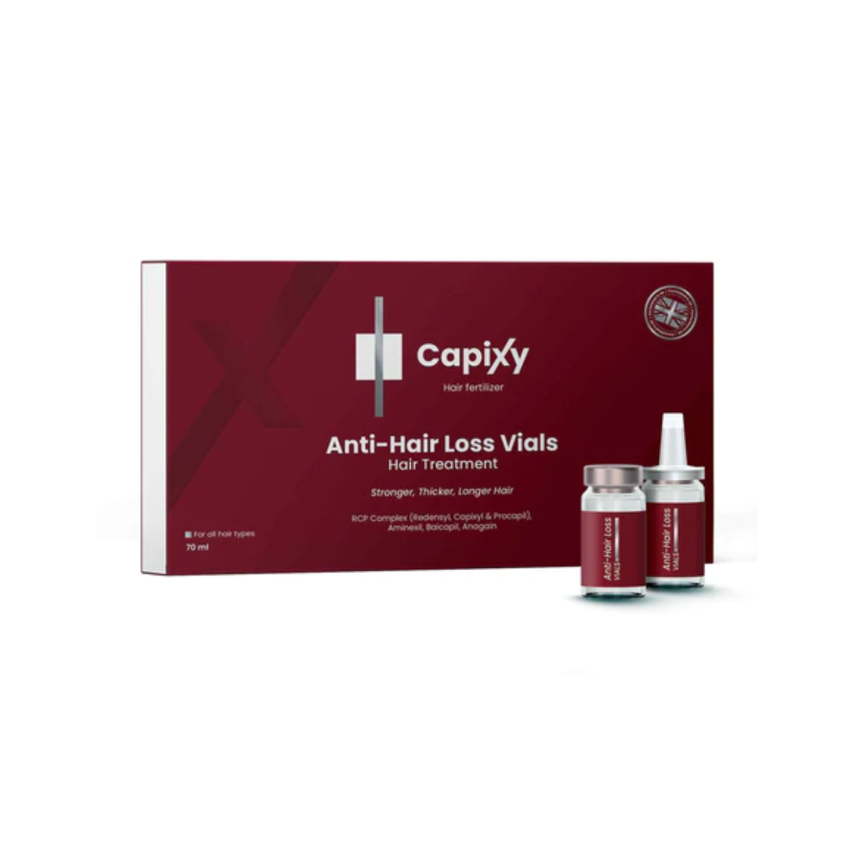 CAPIXY ANTI HAIR LOSS VIALS 70ML (7 VIAL X 10ML)