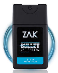Zak Diver Bullet Eau De Perfume Spray 25ml