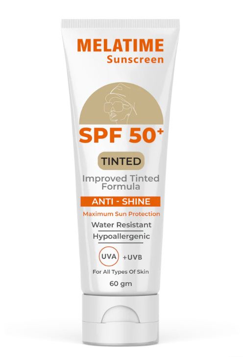 Melatime Tinted Sunscreen SPF50+ 60g