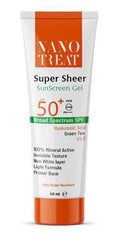 NANO TREAT SUPER SHEER SUNSCREEN GEL 50+ 40ML