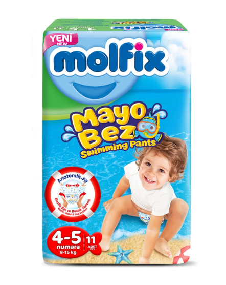 MOLFIX Swim diapers 4-5 (9-15 kg) 1 piece