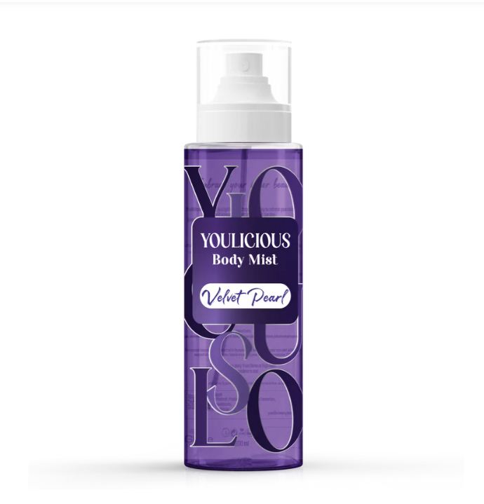 YOULICIOUS VELVET PEARL BODY MIST 250ML