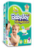 BABYJOY 4 LARGE 8PCS 10-18 kg