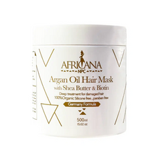 Africana Hair Mask With Argan Oil & Biotin - 500 gm