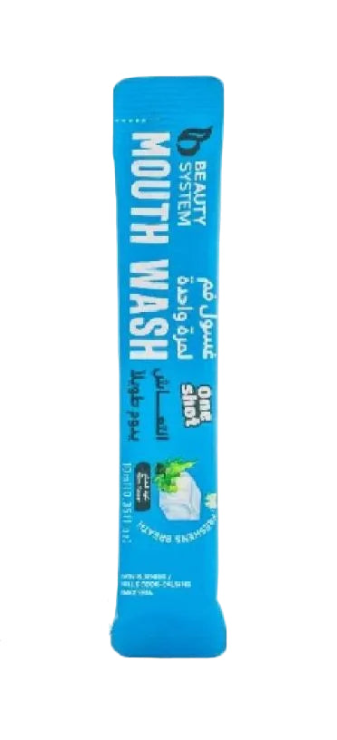 BEAUTY SYSTEM ONE SHOT MOUTH WASH MINT FLAVOR 10ml