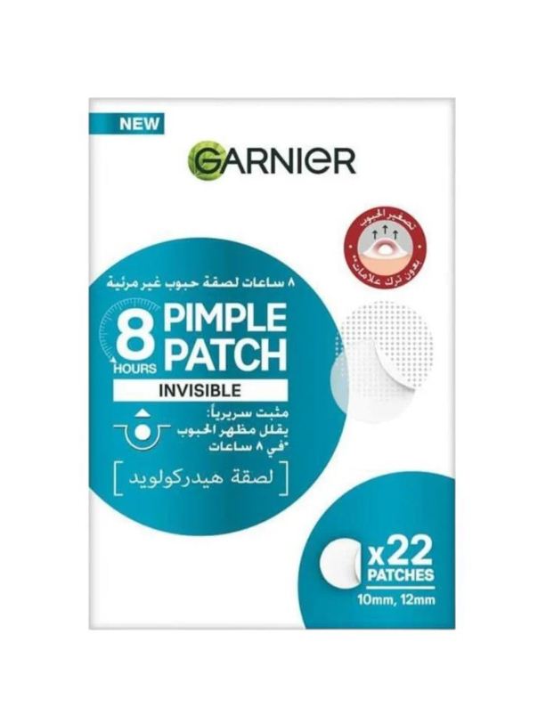 Garnier - Invisible Acne Hydrocolloid Patches - 22 Patches