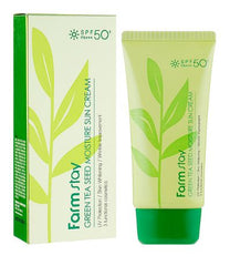 FARMSTAY SPF50+ SUN CREAM GREEN TEA SEED 70 ML