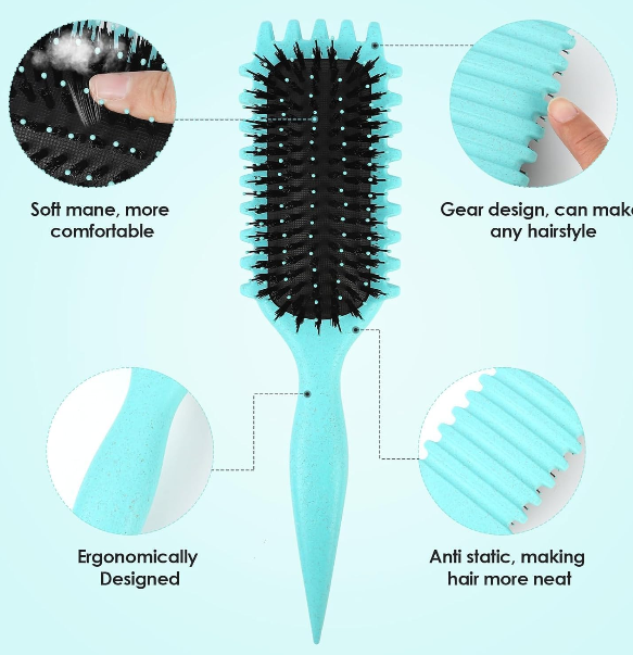 ALICE CURLY HAIR BRUSH STYLING